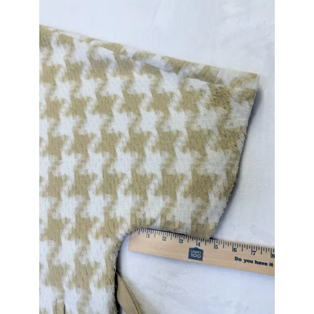 Elevenses Anthropologie Belted Jacket Women’s Sz M/L Kimono Coat Houndstooth - Picture 13 of 15